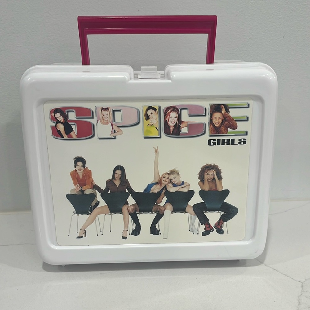 1997 Spice Girl Plastic Lunch Box